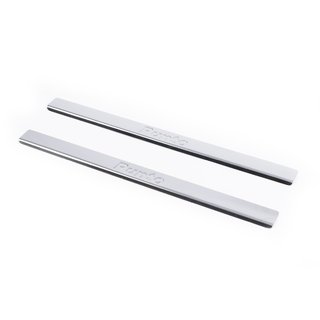 Dorpellijsten Carmos V2 (2 stuks, RVS) Fiat Punto Grande/EVO 2006–2018 foto 1