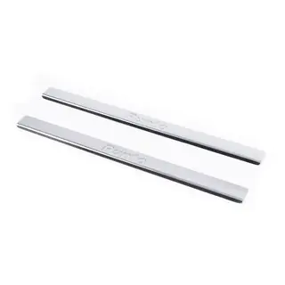 Dorpellijsten Carmos V2 (2 stuks, RVS) Fiat Punto Grande/EVO 2006–2018 foto 1