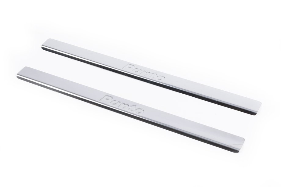 Fiat Punto Grande/EVO 2006–2018 Dorpellijsten Carmos V2 (2 stuks, RVS) Image