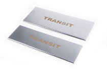 Ford Transit 2000–2014 Carmos V1 interieur instaplijsten (2 stuks, RVS) foto 1