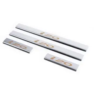 Carmos V1 RVS instaplijsten (set 4 stuks) Hyundai I-20 2008–2012 foto 1