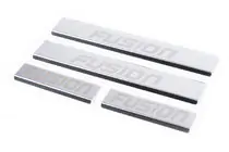 Ford Fusion 2002–2012 Carmos instaplijsten (4 stuks, RVS) foto 1