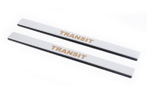 Ford Transit 2000–2014 Instaplijsten Carmos V1 (set 2 stuks, RVS) foto 1