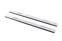 Mazda 2 2003–2007 Carmos RVS dorpellijsten V-1 Set van 4 instaplijsten V-1 foto 1