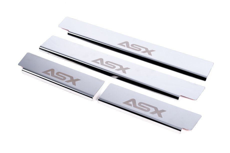 Mitsubishi ASX 2010–2023 Carmos instaplijsten RVS (4 stuks) Image