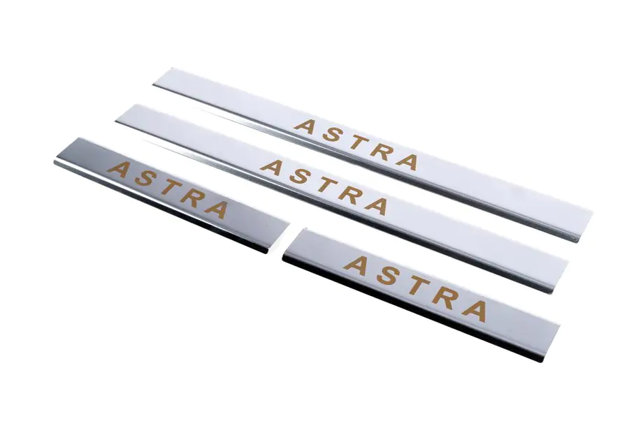 Opel Astra G Classic 1998–2012 Carmos instaplijsten (4 stuks, staal) Image