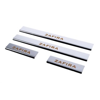 Carmos instaplijsten (4 stuks, RVS) foto 1