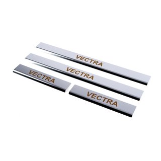 Carmos dorpellijsten (set 4 stuks, RVS) Opel Vectra B 1995–2002 foto 1