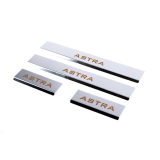 Carmos V1 RVS instaplijsten (set 4 stuks) Opel Astra J 2009–2015 foto 1