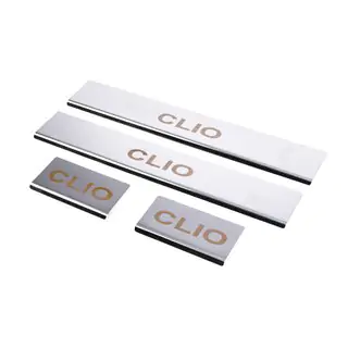 Carmos instaplijsten RVS (4 stuks)