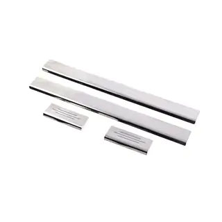 Carmos dorpellijsten (set 4 stuks, RVS) Toyota Yaris 2006–2011 foto 1