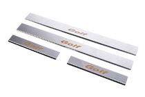 Volkswagen Golf 4 1997–2006 Carmos dorpellijsten (set 4 stuks, RVS) foto 1