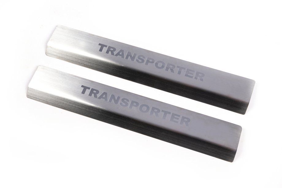 Volkswagen T5 2010–2015 Chromen dorpellijsten LASER (set 2 stuks) Multivan Image