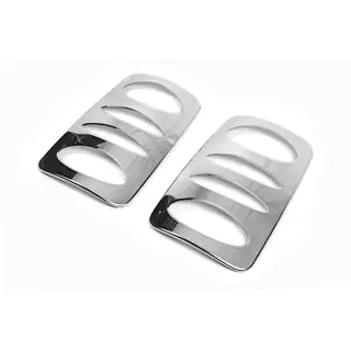 RVS achterlichtcovers V2 (2 stuks) foto 2