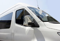 Mercedes Sprinter W907/W910 2018– RVS spiegelkappen (set van 2) Carmos - Turks staal foto 1