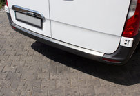 Mercedes Sprinter W907/W910 2018– OmsaLine RVS achterbumper sierlijst foto 1