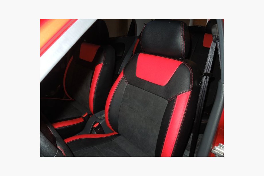 Chevrolet Lanos 1998–2017 Autostoelhoezen SoyuzAuto Leather Style Image