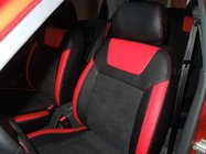 Chevrolet Lanos 1998–2017 Autostoelhoezen SoyuzAuto Leather Style foto 1
