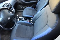 Hyundai Elantra (HD) 2006–2011 Autostoelhoezen Elite (kunstleer ↗ alcantara-look) foto 6