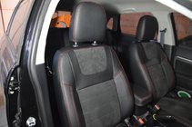 Mitsubishi ASX 2010–2023 SoyuzAuto stoelhoezen in leatherlook foto 1