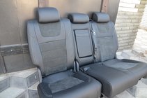 Volkswagen Touareg 2010–2018 Autostoelhoezen (imitatie alcantara en leer, Elite) foto 5