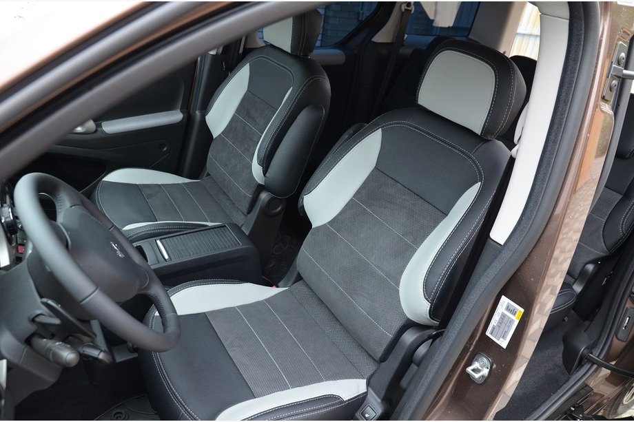 Citroen Berlingo 2008–2018 Autostoelhoezen Leather style Image