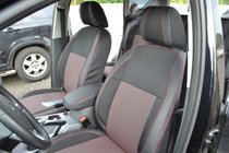 Ford Kuga 2008–2013 Autostoelhoezen SoyuzAuto Premium van kunstleer foto 1