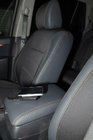 Hyundai Santa Fe 2 2006–2012 Autostoelhoezen (kunstleer↗stof, Premium) foto 2