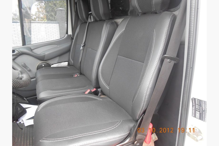 Volkswagen LT 1995–2006 Autostoelhoezen (kunstleer↗stof, Premium) 1+1 Foto 2