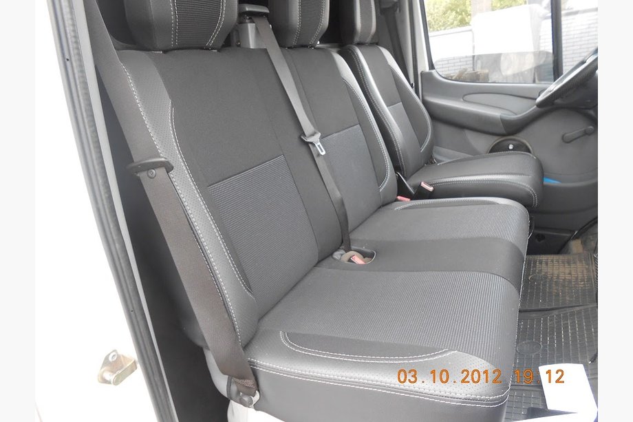 Volkswagen LT 1995–2006 Autostoelhoezen (kunstleer↗stof, Premium) 1+1 Foto 4