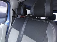 Nissan Primastar 2002–2014 Autostoelhoezen (kunstleer en stof, Premium) Voorstoelen 1+1 foto 5