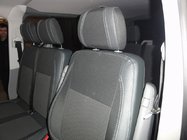 Volkswagen T5 Transporter 2003–2010 Autostoelhoezen (kunstleer↗stof, Premium) foto 1