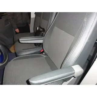 Autostoelhoezen (kunstleer en stof, Premium) foto 3