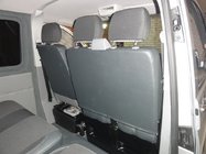 Volkswagen T5 Transporter 2003–2010 Autostoelhoezen (kunstleer↗stof, Premium) foto 4