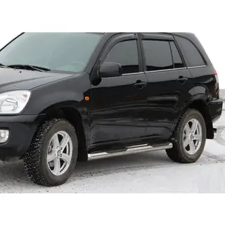 Sidebars (2 stuks, RVS) foto 1
