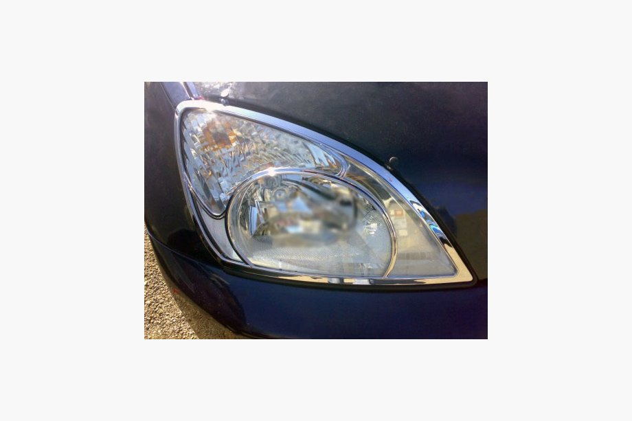 Chery Tiggo 1 2005–2016 Koplampkappen (ABS, chroom) Image