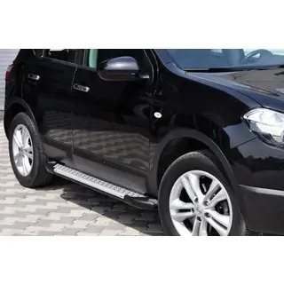 Side steps type X5 (2 st., aluminium profiel)