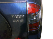 Chery Tiggo 1 2005–2016 Chroom achterlichtomlijsting (ABS) foto 1