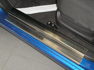 Chevrolet Aveo T250 2005–2011 RVS instaplijsten Nataniko 6 stuks, Premium - 3M tape, 0,8 mm foto 1