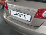 Chevrolet Lacetti 2003–2024 Achterbumperbeschermer Natanika (RVS) foto 1