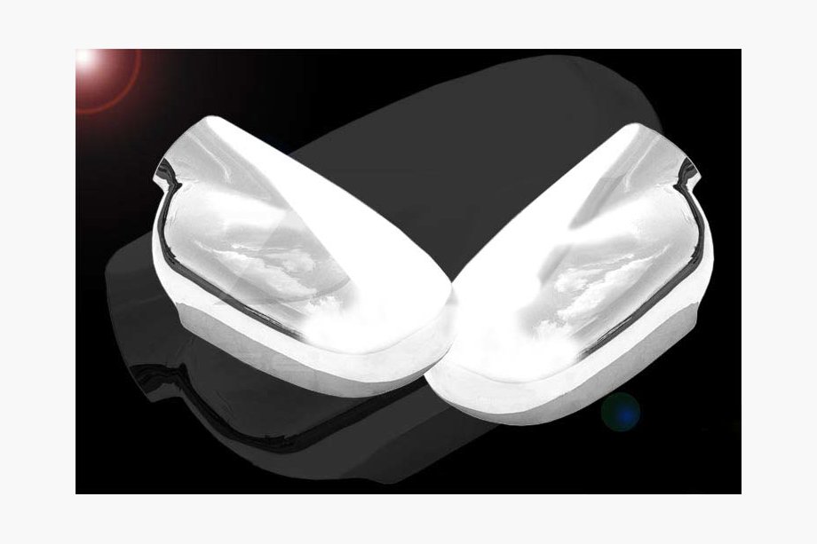 Chevrolet Aveo T200 2002–2008 Spiegelkappen (set van 2, kunststof) Image