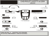 Chevrolet Lacetti 2003–2024 Dashboard sierlijsten Sedan (Hartman) foto 1