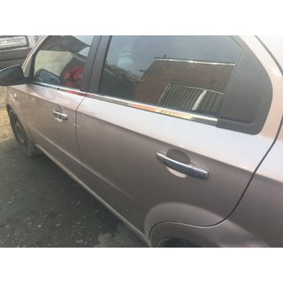 Onderste raamlijsten (4 st., RVS) Chevrolet Aveo T250 2005–2011 foto 3