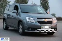 Chevrolet Orlando 2010–2018 Voorbeschermbeugel ST015 (RVS) foto 3