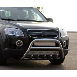 Voorste bullbar WT003 (RVS) Chevrolet Captiva 2006–2019 foto 1