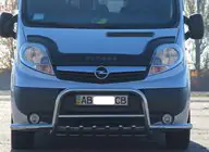 Opel Vivaro 2001–2015 Bullbar WT003-Plus (RVS) foto 2