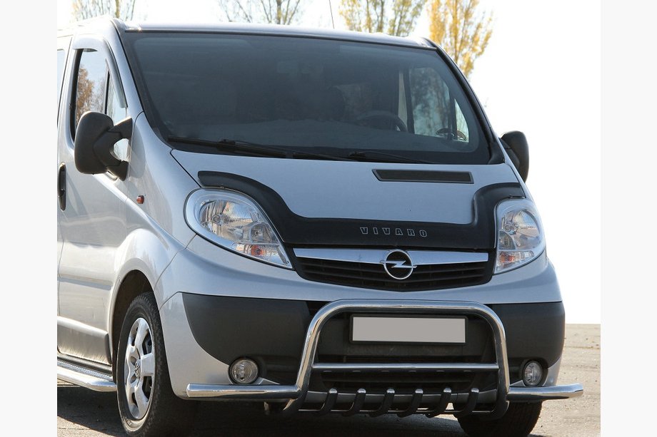 Nissan Primastar 2002–2014 Bullbar WT003-Plus (RVS) Image