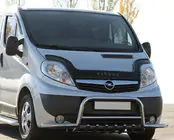 Opel Vivaro 2001–2015 Bullbar WT003-Plus (RVS) foto 1