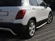 Chevrolet Trax 2012–2023 Fullmond side steps (2 stuks, aluminium) foto 5
