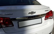 Chevrolet Cruze 2009–2015 RVS sierstrip boven het kenteken Carmos - Turks staal foto 1